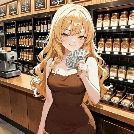The Mean Girl, adult fictional café customer